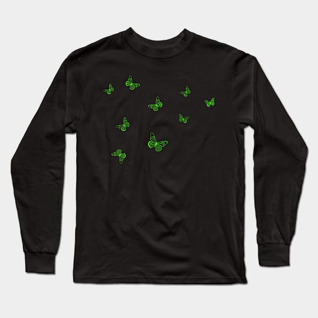 Butterfly Effect Long Sleeve T-Shirt by xsaxsandra